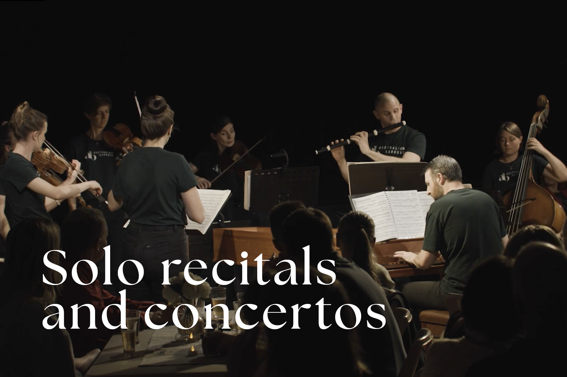 Solo Recitals and Concertos